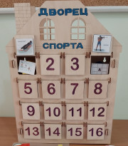 Дидактическое пособие - календарь событий «Дворец Спорта»