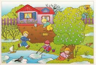 Игры и упражнения по теме "Весна"