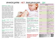 ИНФЕКЦИЯМ - НЕТ, ВАКЦИНАЦИИ - ДА!